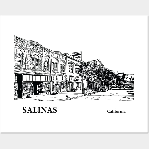 Salinas - California Wall Art by Lakeric